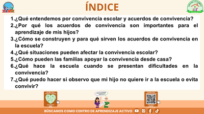 ESCUELA Y FAMILIA: ¿POR QUÉ SON IMPORTANTES LOS ACUERDOS DE CONVIVENCIA PARA EL APRENDIZAJE DE MIS HIJOS? (Editable en PowerPoint)