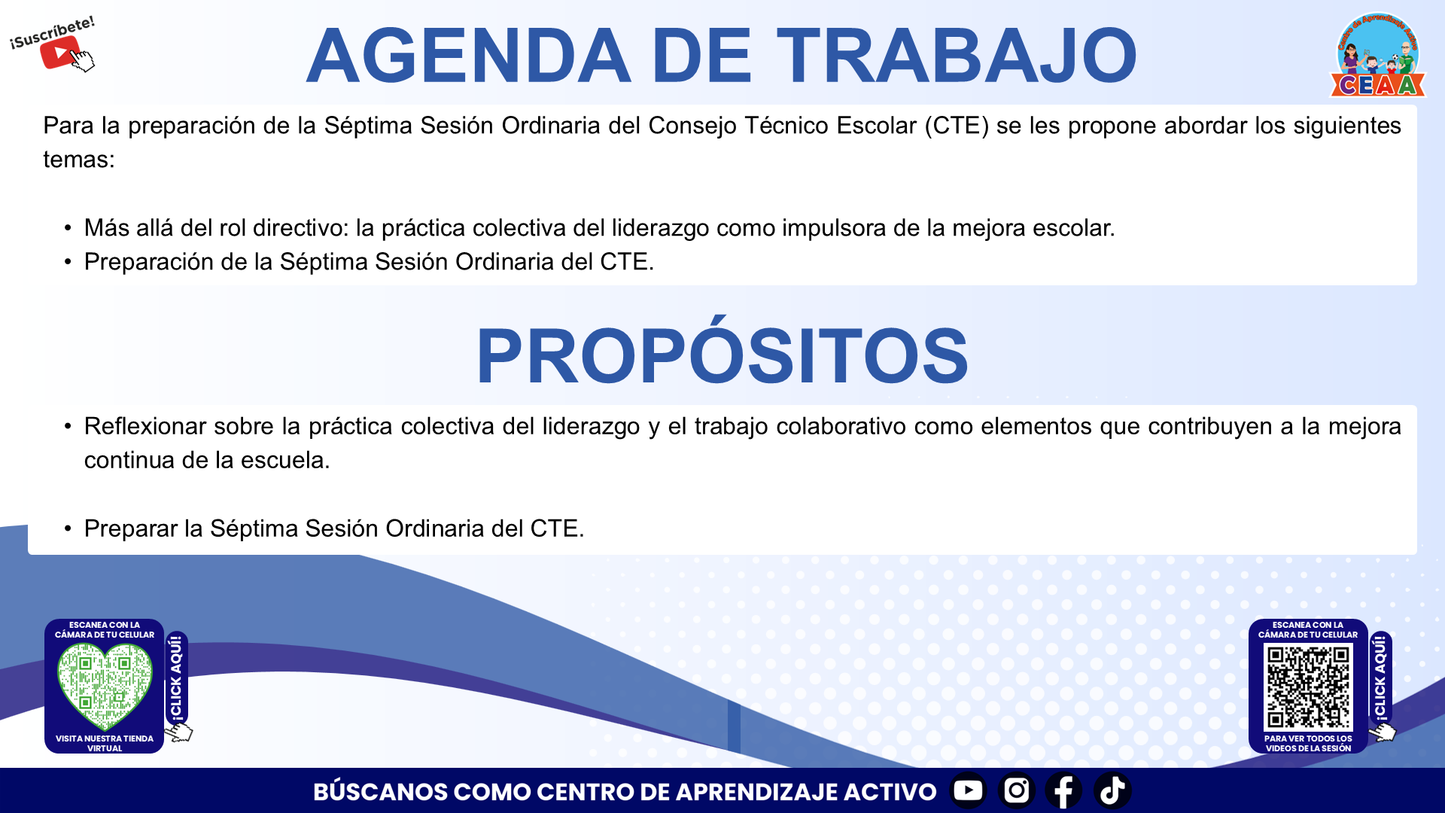 Presentación CTE Directivos Y Supervisores 7° Sesión Mayo 2026 Editable en PowerPoint