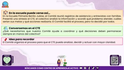 Resumen: CONSEJO CONSEJO TÉCNICO ESCOLAR FASE INTENSIVA CICLO ESCOLAR 2026-2027 - NCOMITÉ DE PLANEACIÓN Y EVALUACIÓN: ¿CÓMO PODEMOS INTEGRARLO EN NUESTRA ESCUELA? Editable en PowerPoint