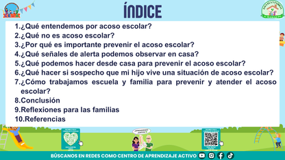 ESCUELA Y FAMILIA: JUNTOS EN LA PREVENCIÓN DEL ACOSO ESCOLAR Editable en PowerPoint