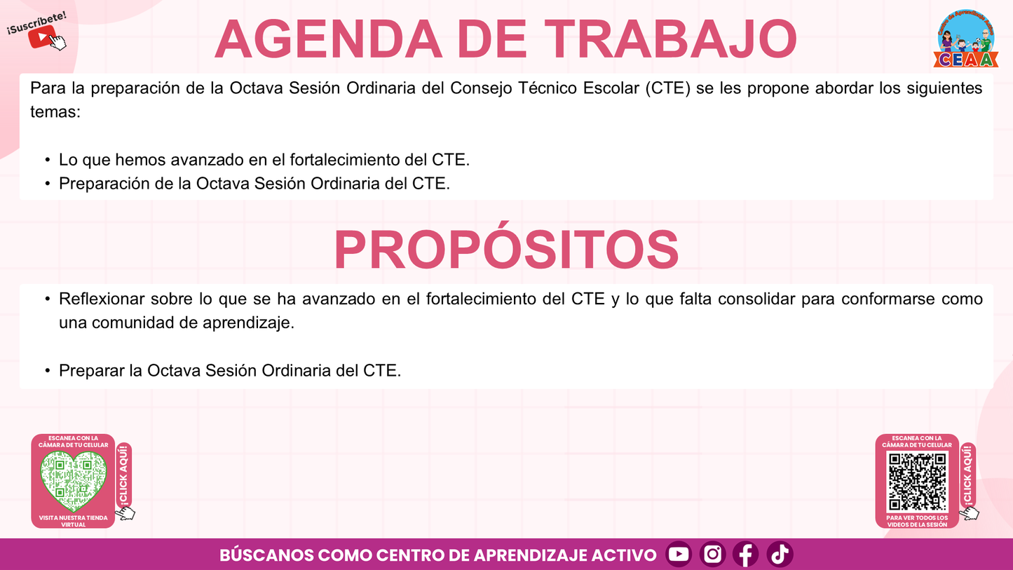 Presentación CTE Directivos Y Supervisores 8° Sesión Junio 2026 Editable en PowerPoint