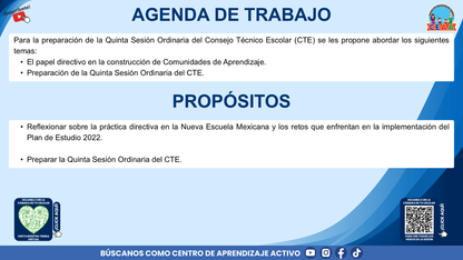 Presentación CTE 5° Sesión Febrero 2026 Directivos y Supervisores en PDF (Editable en PowerPoint)