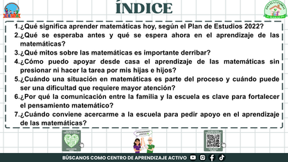 ESCUELA Y FAMILIA: ¿CÓMO APRENDEN MATEMÁTICAS MIS HIJOS E HIJAS EN LA ESCUELA? (Editable en PowerPoint)