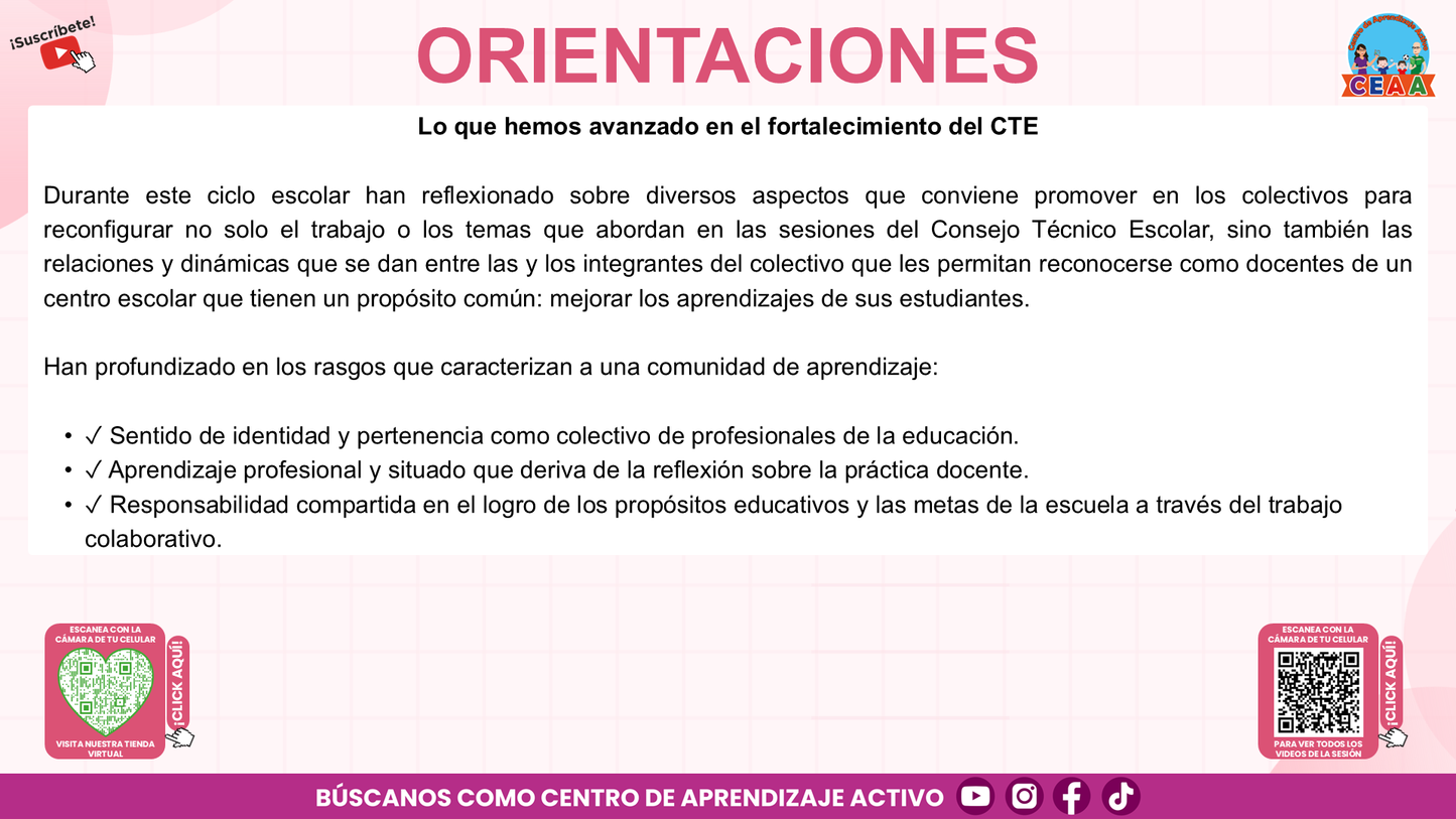 Presentación CTE Directivos Y Supervisores 8° Sesión Junio 2026 Editable en PowerPoint