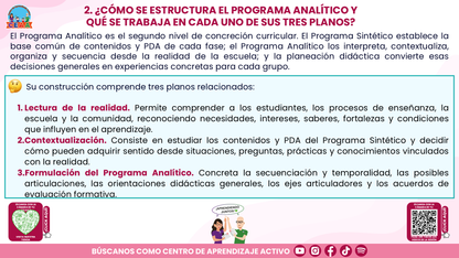 Resumen: CONSEJO CONSEJO TÉCNICO ESCOLAR FASE INTENSIVA CICLO ESCOLAR 2026-2027 - NUESTRO PROGRAMA ANALÍTICO: ¿CÓMO CONSTRUIRLO O FORTALECERLO? Editable en PowerPoint
