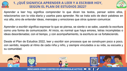 ESCUELA Y FAMILIA: ¿CÓMO APRENDEN A LEER Y A ESCRIBIR MIS HIJAS E HIJOS EN LA ESCUELA? (Editable en PowerPoint)