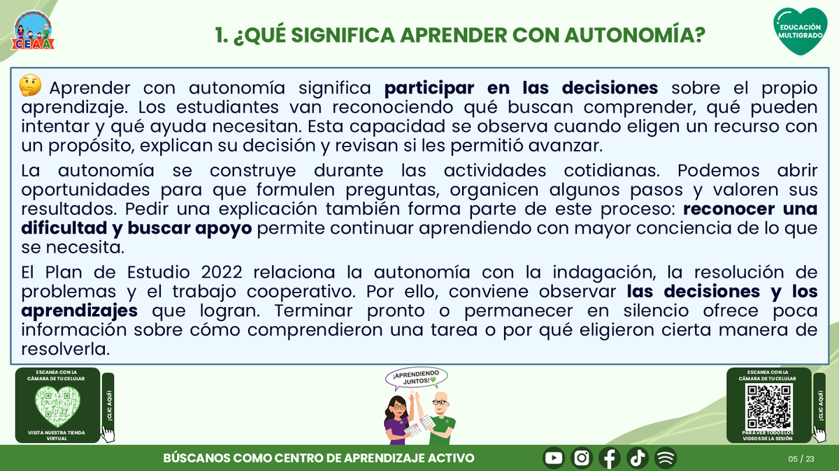 Resumen CTE del Tema 3 Educación Multigrado: AUTONOMÍA PARA APRENDER EN EL AULA ¿CÓMO ACOMPAÑAR DECISIONES, COLABORACIÓN Y RESPONSABILIDAD EN EL APRENDIZAJE? editable en PowerPoint