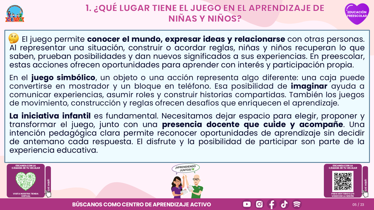 Resumen CTE del Tema 1 Educación Preescolar: EL JUEGO Y LA VINCULACIÓN ENTRE LOS CAMPOS FORMATIVOS ¿CÓMO CREAR EXPERIENCIAS DE APRENDIZAJE CON SENTIDO EN LA FASE 2? editable en PowerPoint