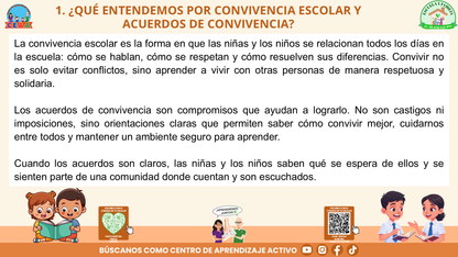 ESCUELA Y FAMILIA: ¿POR QUÉ SON IMPORTANTES LOS ACUERDOS DE CONVIVENCIA PARA EL APRENDIZAJE DE MIS HIJOS? Editable en PowerPoint