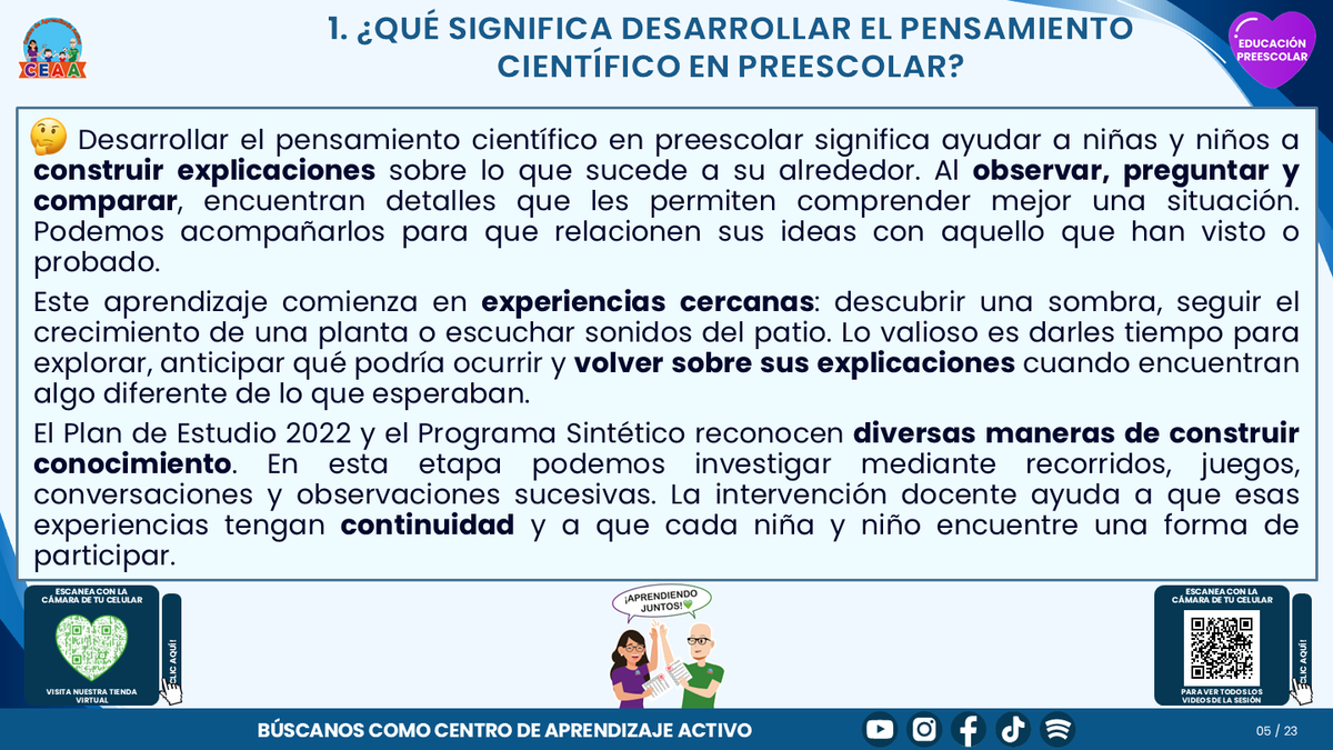 Resumen CTE del Tema 2 Educación Preescolar: CURIOSIDAD Y PENSAMIENTO CIENTÍFICO  ¿CÓMO ACOMPAÑAR LAS PREGUNTAS DE NIÑAS Y NIÑOS PARA CONOCER SU ENTORNO? editable en PowerPoint