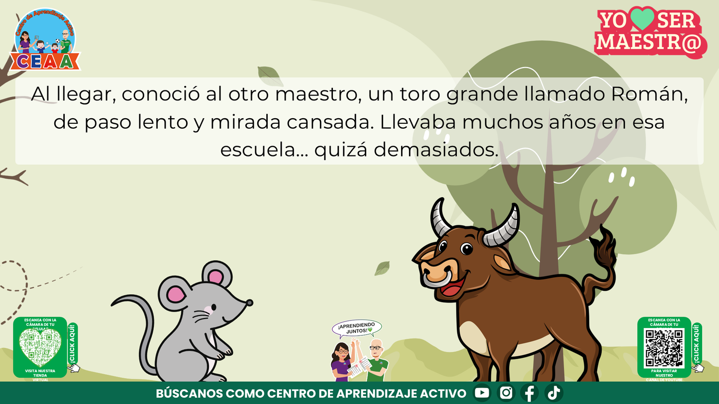 Historias para Maestros Multigrado - LA RATONCITA QUE MOVIÓ MONTAÑAS (Editable en PowerPoint)
