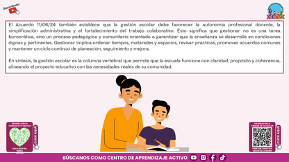 Resumen Gráfico CTE Multigrado TEMA 5: ¿QUÉ ES Y CÓMO SE LOGRA LA GESTIÓN ESCOLAR EN LAS ESCUELAS MULTIGRADO? (Editable en PowerPoint)