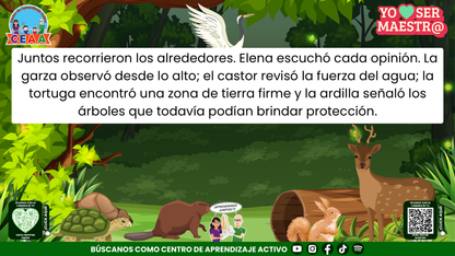 Historias para Maestros - Elena, la cierva y el camino después de la tormenta Editable en PowerPoint