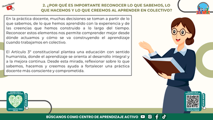 Resumen Gráfico: ¿CÓMO CONSTRUIMOS COMO DOCENTES NUESTROS CONOCIMIENTOS, SABERES Y CREENCIAS? (Editable en PowerPoint)