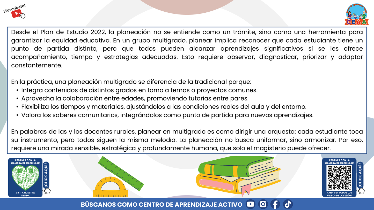 Resumen Gráfico CTE Multigrado TEMA 2: PLANEACIÓN DIDÁCTICA EN ESCUELAS MULTIGRADO: ORGANIZAR LA DIVERSIDAD PARA APRENDER JUNTOS (Editable en PowerPoint)
