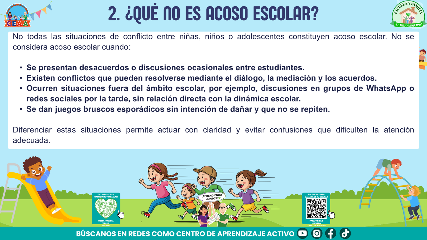 ESCUELA Y FAMILIA: JUNTOS EN LA PREVENCIÓN DEL ACOSO ESCOLAR Editable en PowerPoint
