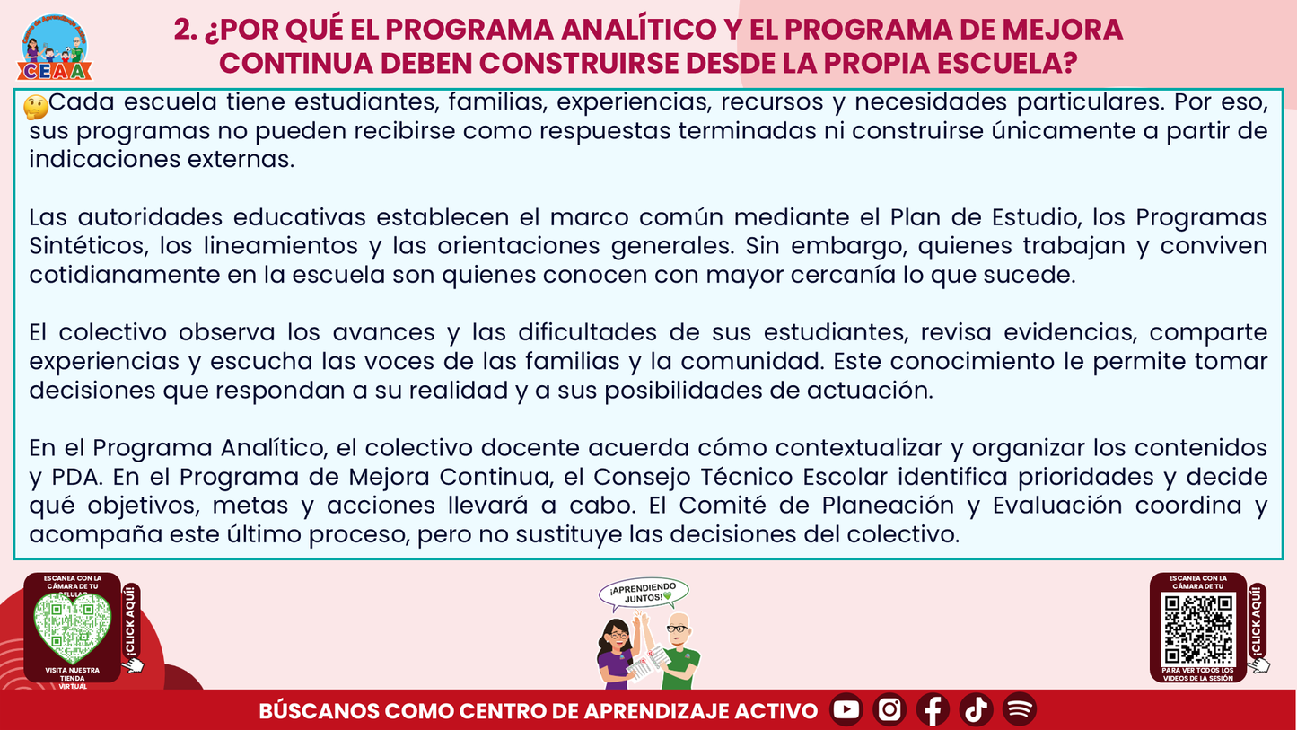 Resumen: CONSEJO CONSEJO TÉCNICO ESCOLAR FASE INTENSIVA CICLO ESCOLAR 2026-2027 - PROGRAMA ANALÍTICO Y PROGRAMA DE MEJORA CONTINUA - ¿EN QUÉ SE PARECEN Y EN QUÉ SON DIFERENTES? Editable en PowerPoint