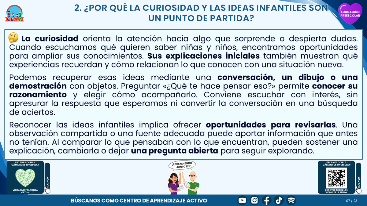 Resumen CTE del Tema 2 Educación Preescolar: CURIOSIDAD Y PENSAMIENTO CIENTÍFICO  ¿CÓMO ACOMPAÑAR LAS PREGUNTAS DE NIÑAS Y NIÑOS PARA CONOCER SU ENTORNO? editable en PowerPoint