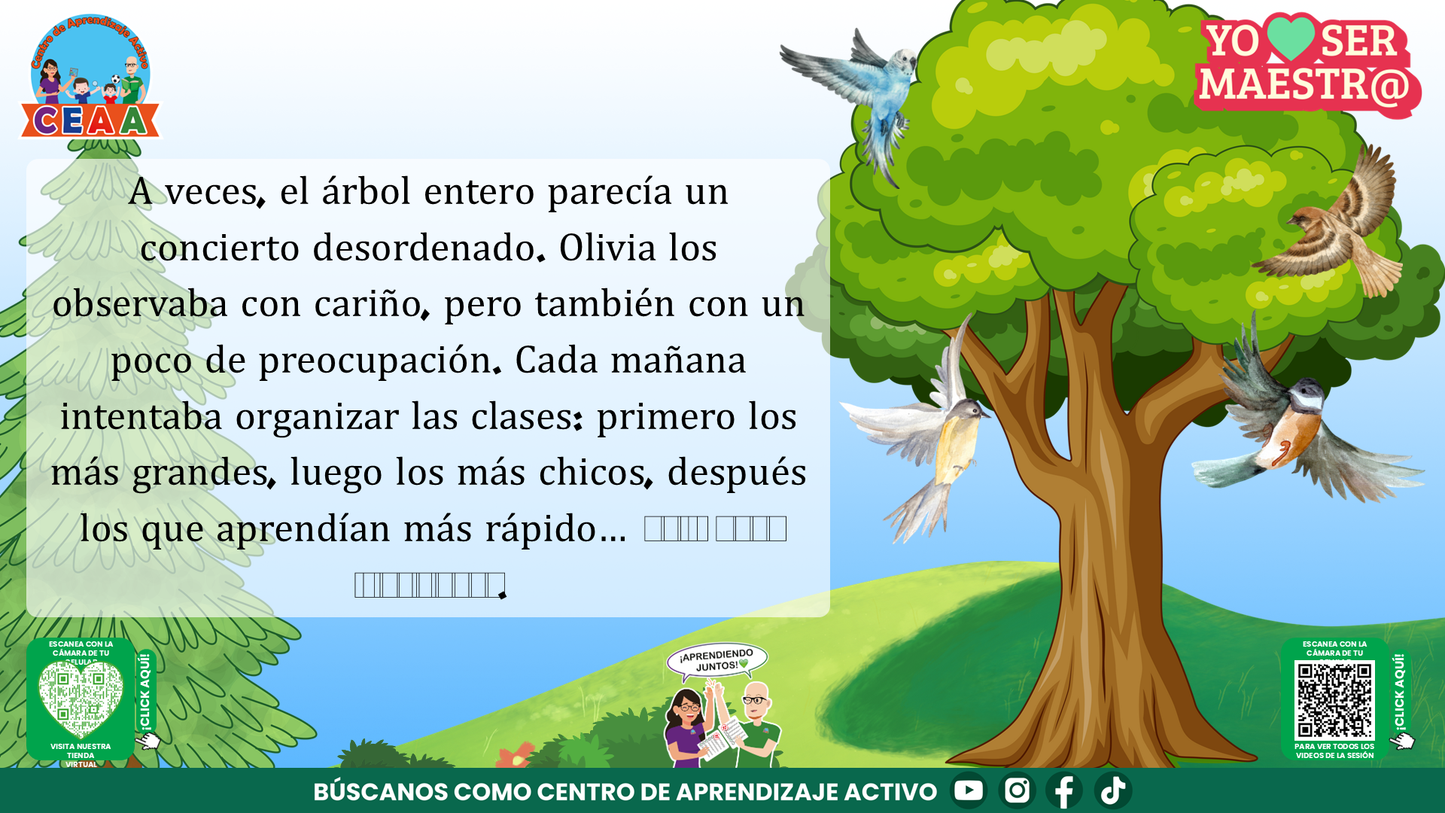 Historias para Maestros Multigrado - LAS VOCES DEL MISMO ÁRBOL Editable en PowerPoint)
