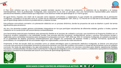 Presentación CTE Multigrado Tema 2: Planeación Didáctica Multigrado (Editable en PowerPoint)