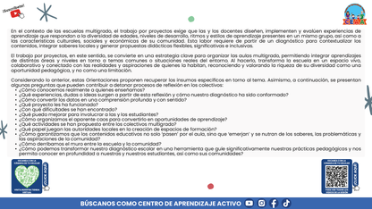 Presentación CTE Multigrado Tema 3: Planeación Didáctica Multigrado (Editable en PowerPoint)