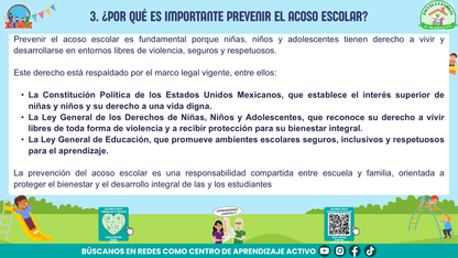 ESCUELA Y FAMILIA: JUNTOS EN LA PREVENCIÓN DEL ACOSO ESCOLAR (Editable en PowerPoint)