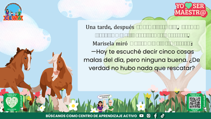 Historias para Maestros Taller Intensivo Maestros Enero 2026 - EL CABALLO QUE APRENDIÓ A MIRAR EL AMANECER (Editable en PowerPoint)