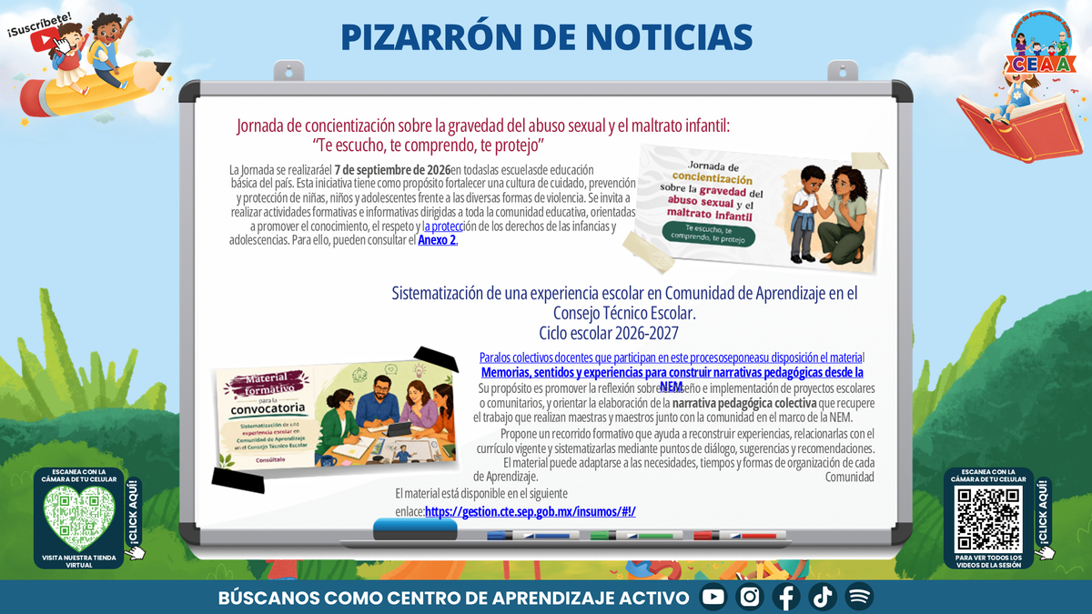 Presentación CTE Fase Intensiva Tema 5: ORGANIZACIÓN DEL INICIO DEL CICLO ESCOLAR 2026-2027 Editable en PowerPoint