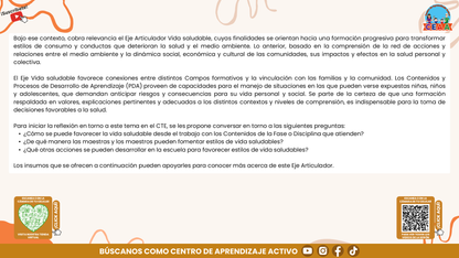 Presentación CTE Tema 6: VIDA SALUDABLE (Editable en PowerPoint)