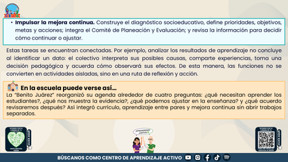 RESUMEN Y ACOMPAÑAMIENTO DOCENTE TEMA: EL CTE COMO COMUNIDAD DE APRENDIZAJE UNA RUTA PARA DIALOGAR, APRENDER Y TOMAR DECISIONES EN COLECTIVO Editable en PowerPoint