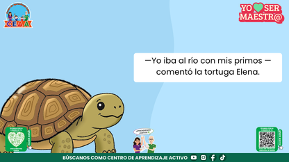 Historias para Maestros - Rita, la ranita maestra y el descanso merecido editable en PowerPoint