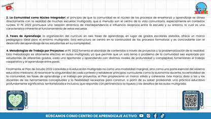 Presentación CTE Multigrado Tema 1: Pedagogías Multigrado (Editable en PowerPoint)