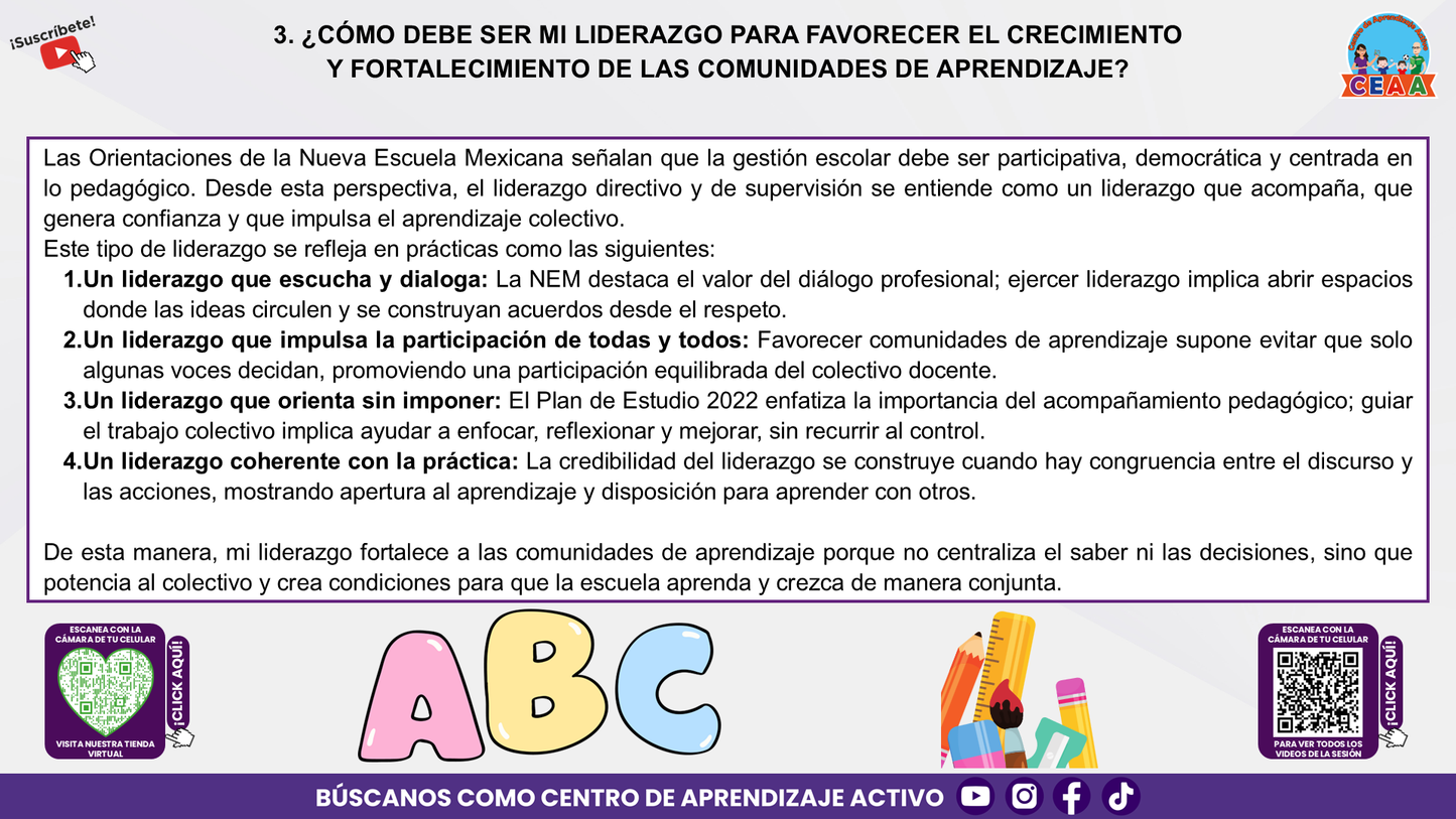 Resumen Gráfico: ¿CUÁL ES MI PAPEL COMO DIRECTOR O SUPERVISOR PARA FORTALECER LA COMUNIDAD DE APRENDIZAJE DE MI ESCUELA O ZONA? (Editable en PowerPoint)