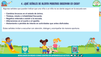 ESCUELA Y FAMILIA: JUNTOS EN LA PREVENCIÓN DEL ACOSO ESCOLAR Editable en PowerPoint