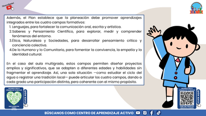 Resumen Gráfico CTE Multigrado TEMA 2: PLANEACIÓN DIDÁCTICA EN ESCUELAS MULTIGRADO: ORGANIZAR LA DIVERSIDAD PARA APRENDER JUNTOS (Editable en PowerPoint)