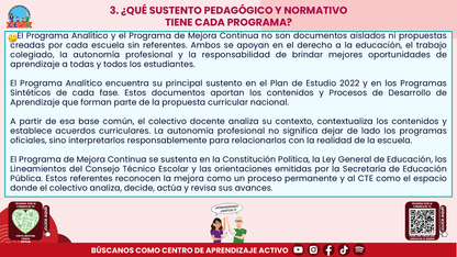 Resumen: CONSEJO CONSEJO TÉCNICO ESCOLAR FASE INTENSIVA CICLO ESCOLAR 2026-2027 - PROGRAMA ANALÍTICO Y PROGRAMA DE MEJORA CONTINUA - ¿EN QUÉ SE PARECEN Y EN QUÉ SON DIFERENTES? Editable en PowerPoint