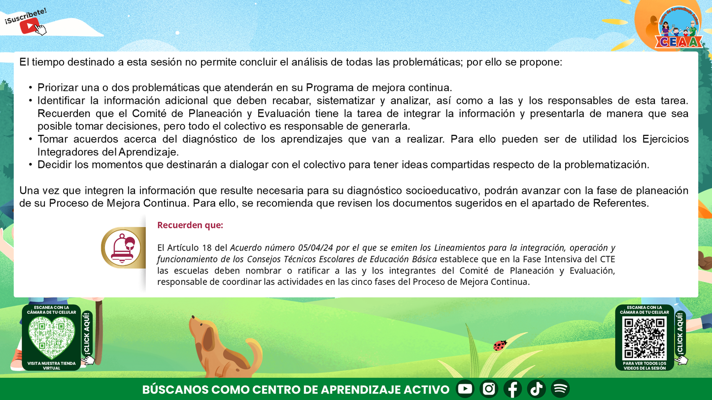 Presentación CTE Fase Intensiva Tema 4: EL PROCESO DE MEJORA CONTINUA Editable en PowerPoint