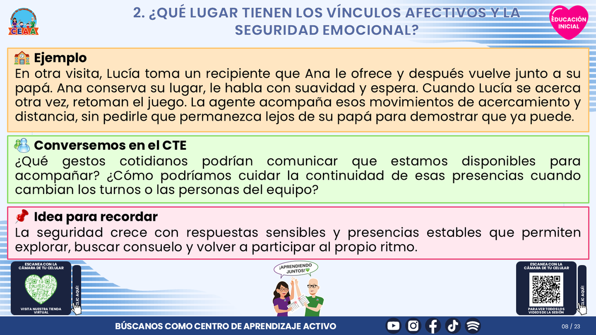 Resumen CTE del Tema 1 Educación Inicial: ADAPTACIÓN Y SEPARACIÓN ¿CÓMO ACOMPAÑAR A BEBÉS, NIÑAS, NIÑOS Y FAMILIAS CON CONFIANZA Y CUIDADO? editable en PowerPoint