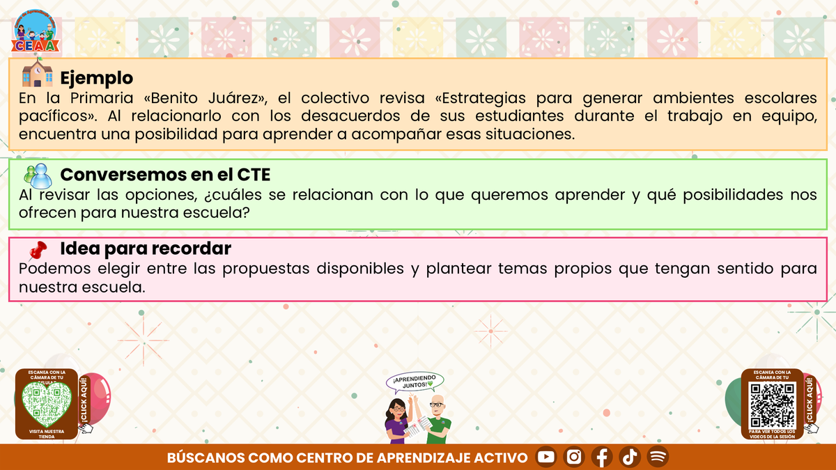 Resumen CTE Sesión 1 Tema: ¿CÓMO ELEGIR LOS TEMAS QUE ABORDAREMOS EN NUESTRAS SESIONES DE CONSEJO TÉCNICO ESCOLAR? editable en PowerPoint