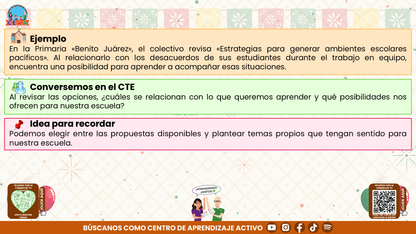 Resumen CTE Sesión 1 Tema: ¿CÓMO ELEGIR LOS TEMAS QUE ABORDAREMOS EN NUESTRAS SESIONES DE CONSEJO TÉCNICO ESCOLAR? editable en PowerPoint