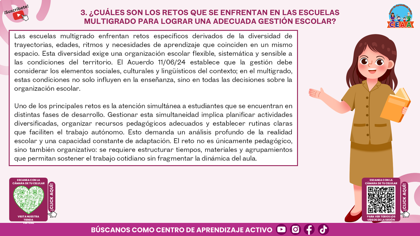 Resumen Gráfico CTE Multigrado TEMA 5: ¿QUÉ ES Y CÓMO SE LOGRA LA GESTIÓN ESCOLAR EN LAS ESCUELAS MULTIGRADO? (Editable en PowerPoint)