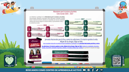 Presentación CTE Fase Intensiva Tema 5: ORGANIZACIÓN DEL INICIO DEL CICLO ESCOLAR 2026-2027 Editable en PowerPoint