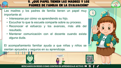 ESCUELA Y FAMILIA: ¿QUÉ ES LA EVALUACIÓN Y CÓMO SE EVALÚA HOY A MIS HIJOS? (Editable en PowerPoint)