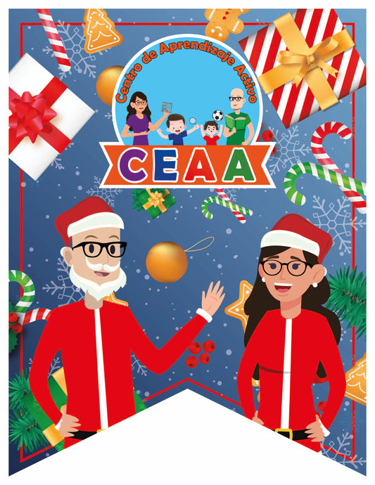 Banderín Mes Diciembre en PDF