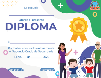 Diplomas Secundaria 2025