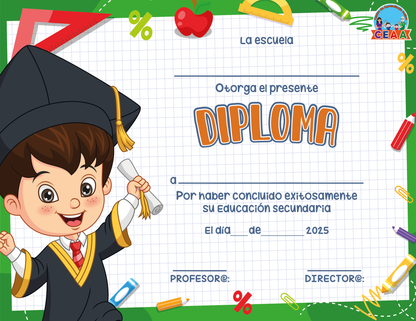 Diplomas Secundaria 2025