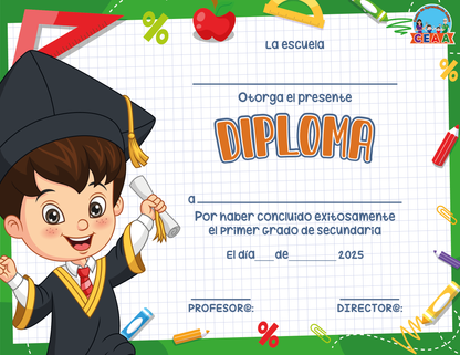 Diplomas Secundaria 2025
