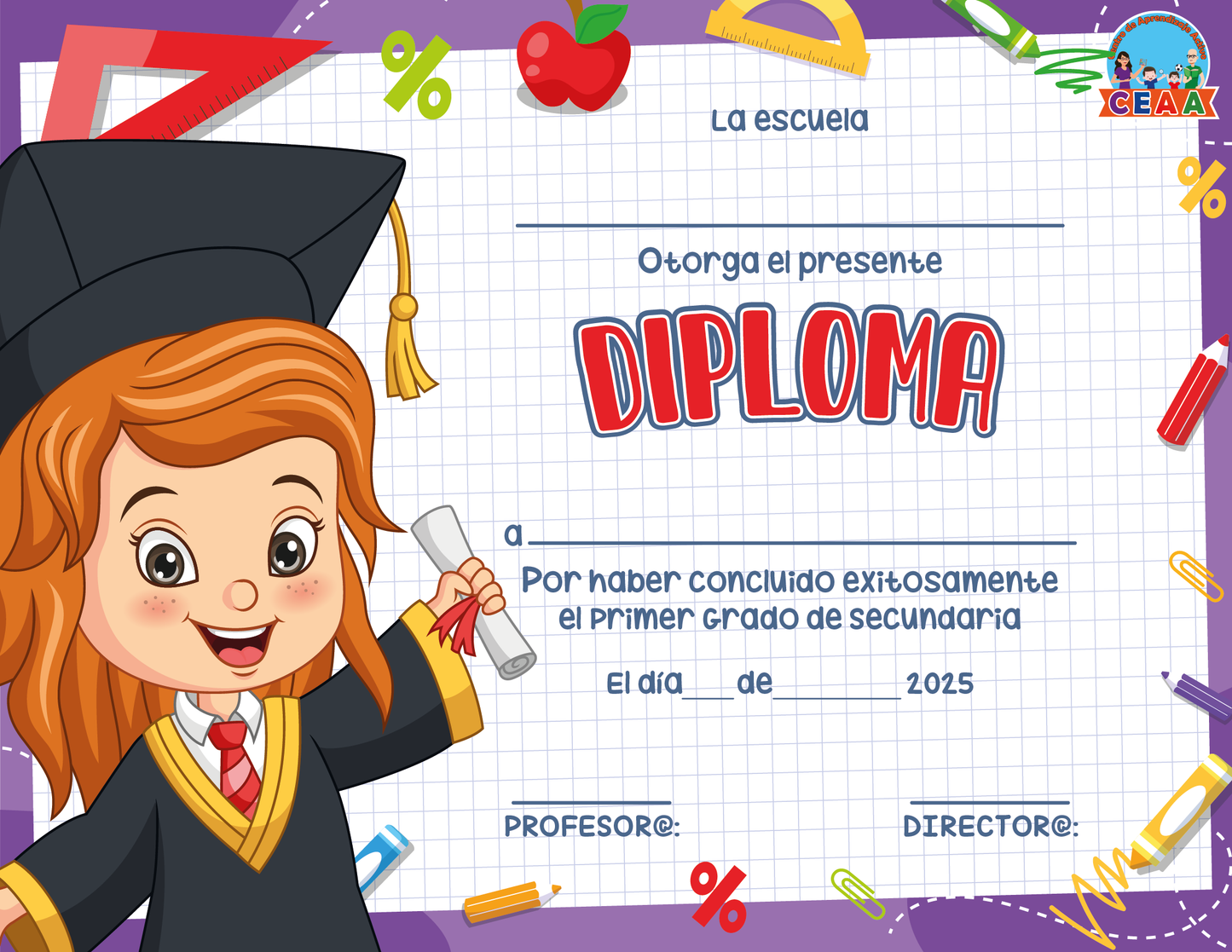 Diplomas Secundaria 2025