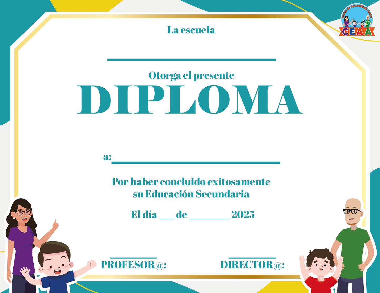 Diplomas Secundaria 2025