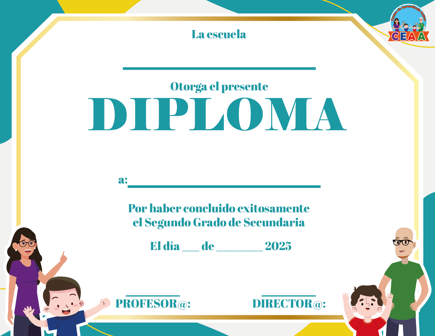 Diplomas Secundaria 2025